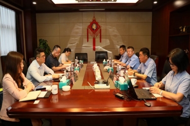 中國進(jìn)出口銀行浙江省分行行長彭豪一行蒞臨景興紙業(yè)開展銀企高層會(huì)談活動(dòng)